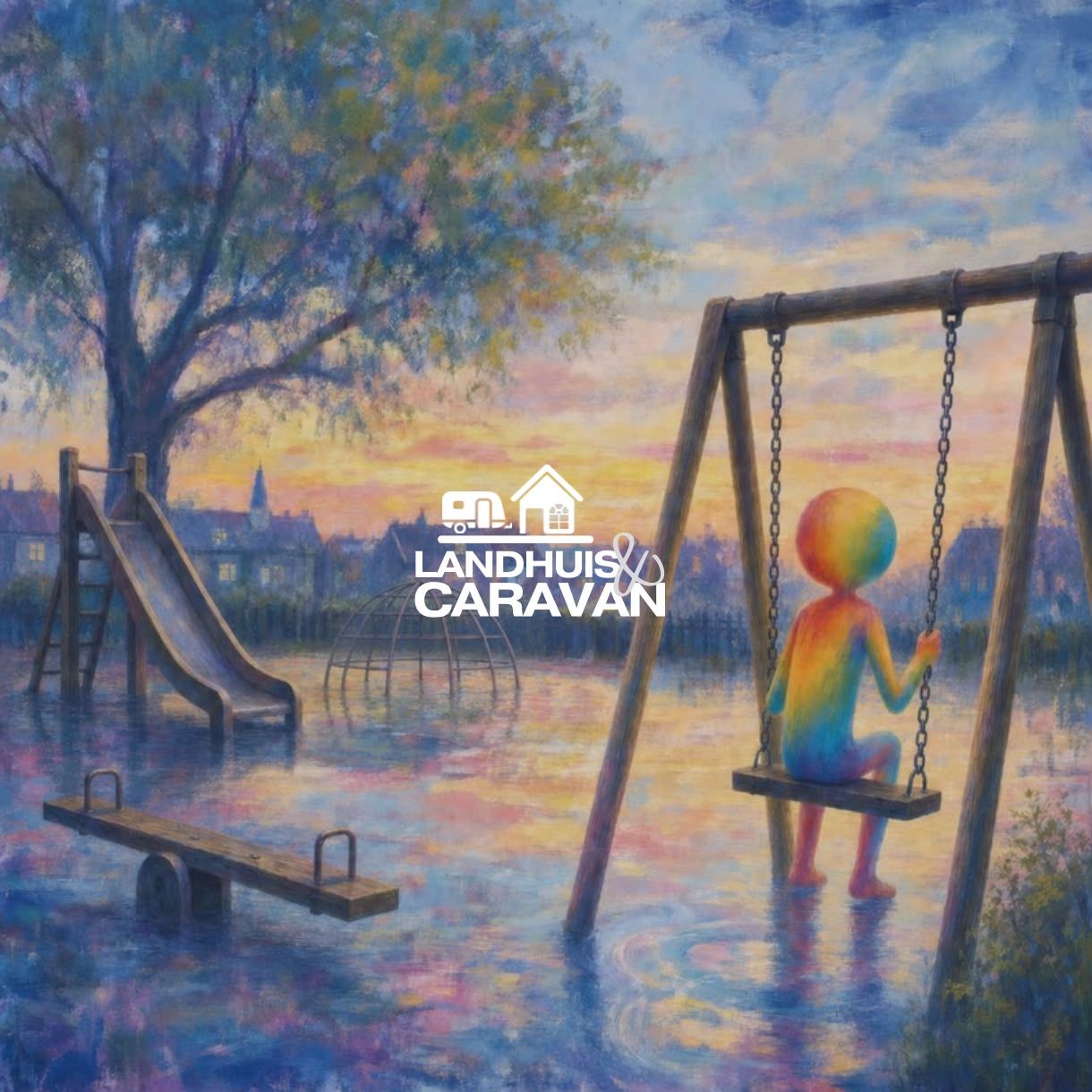 Cover van Vroeger van Landhuis & Caravan